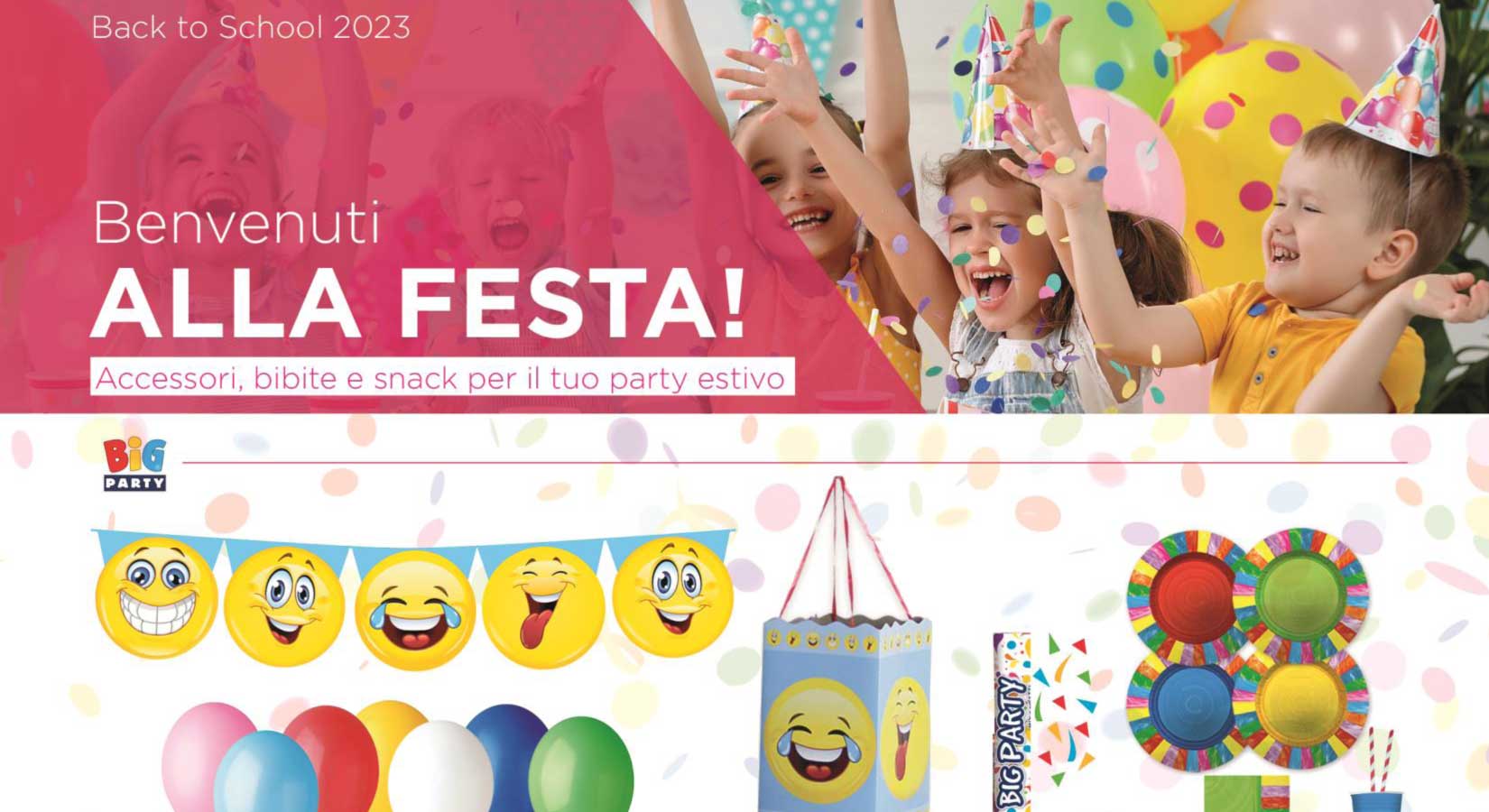 Benvenuti alla festa: festeggia il tuo party con i compagni di scuola