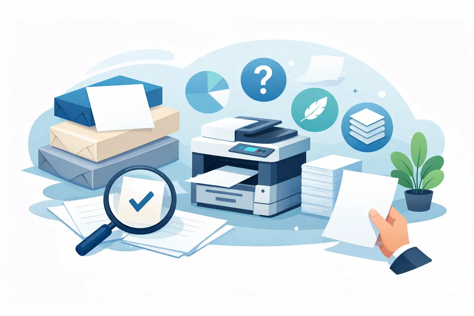 Guida scelta carta per fotocopie pratica