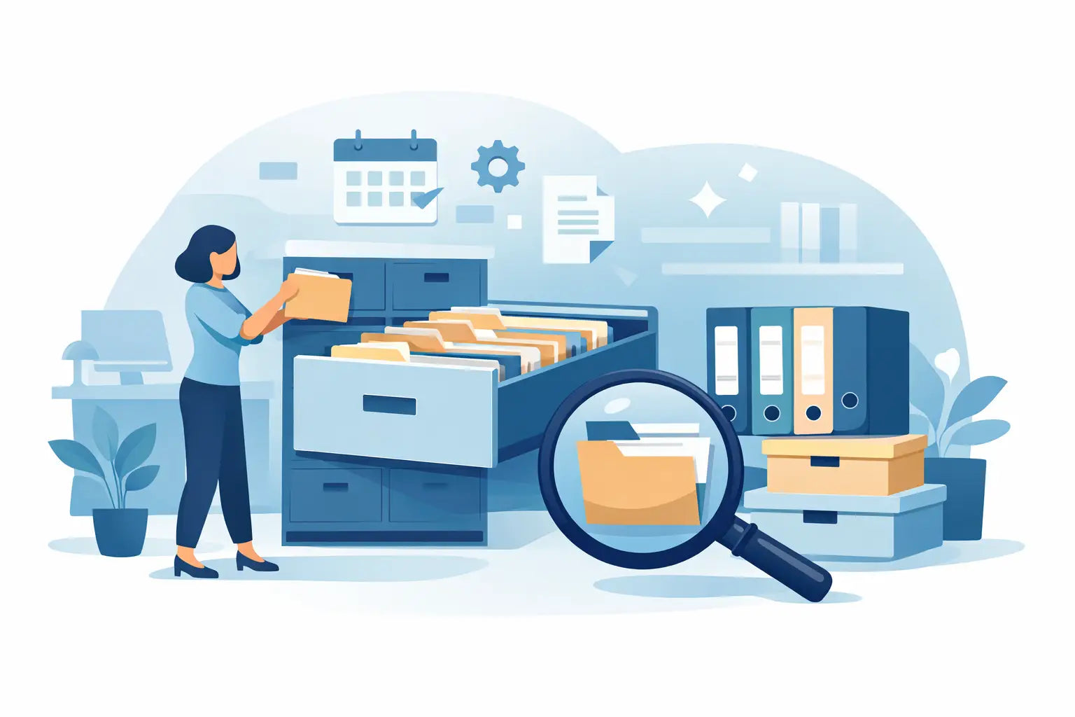 Come organizzare archivio ufficio bene