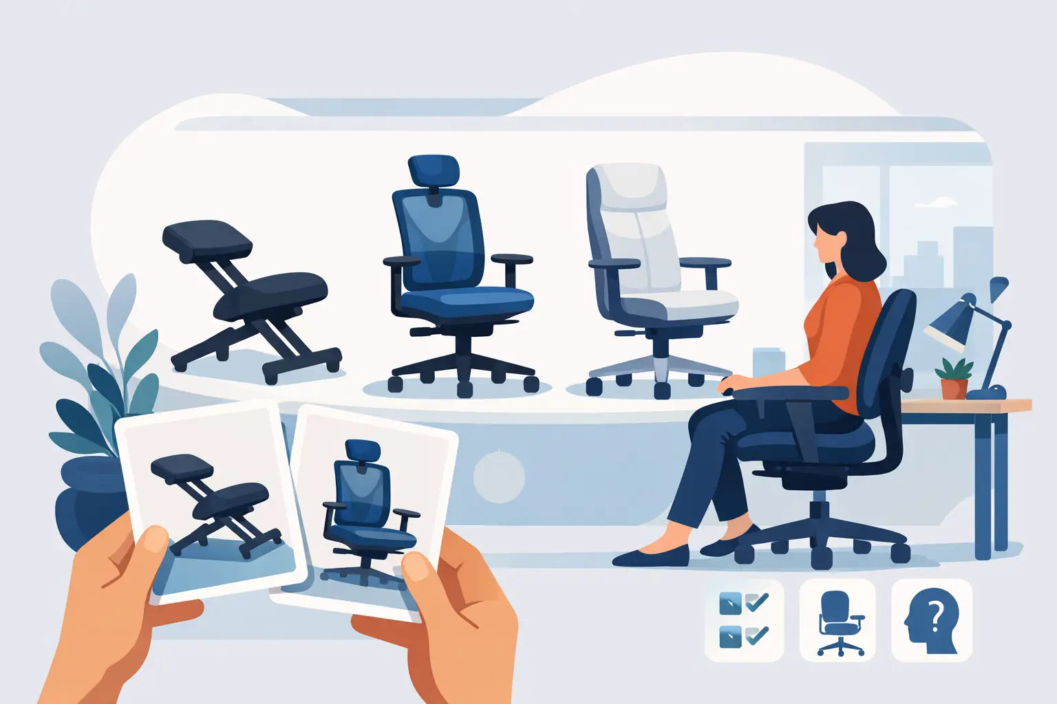 Guida scelta seduta ergonomica per l’ufficio