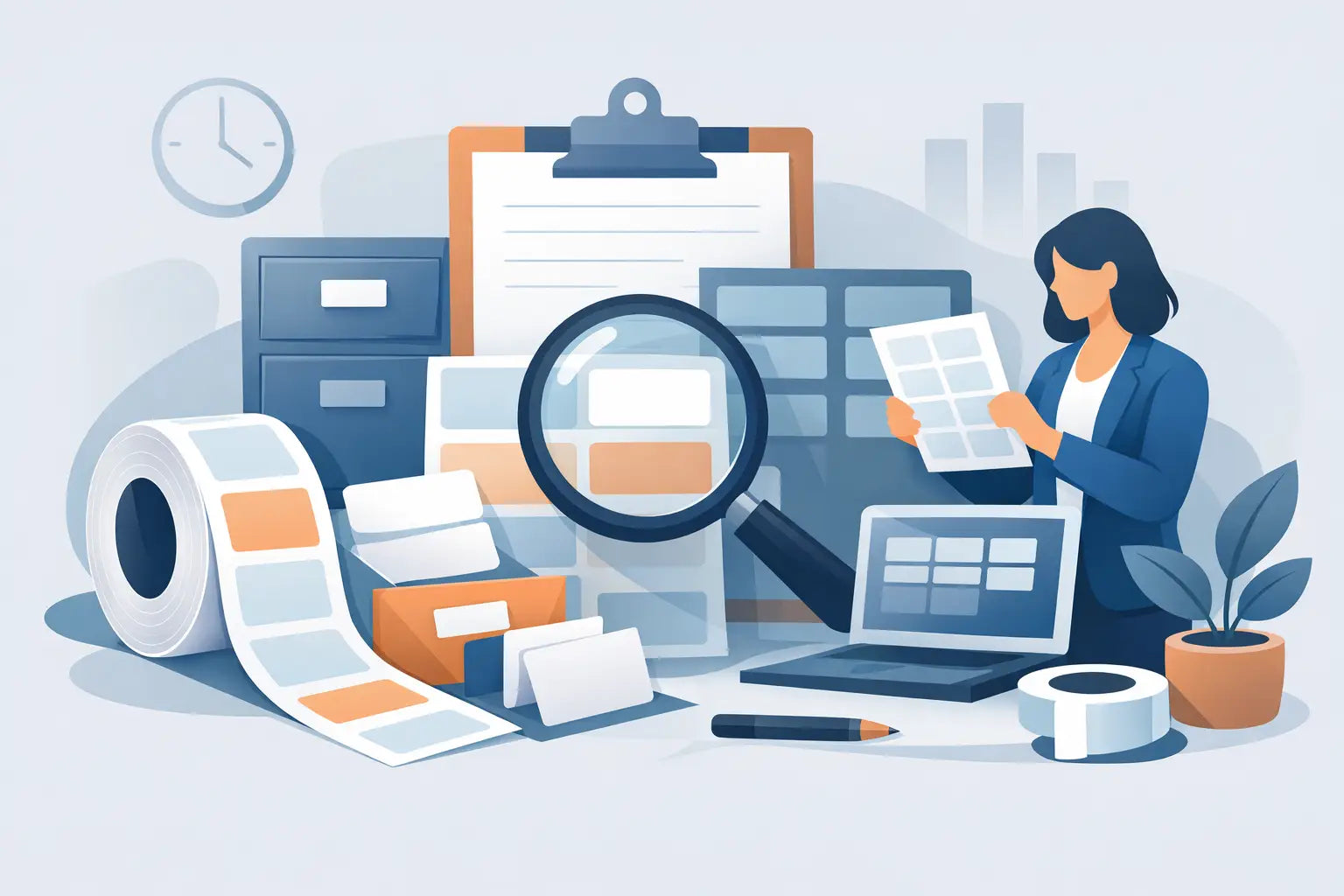 Etichette adesive per ufficio: come sceglierle