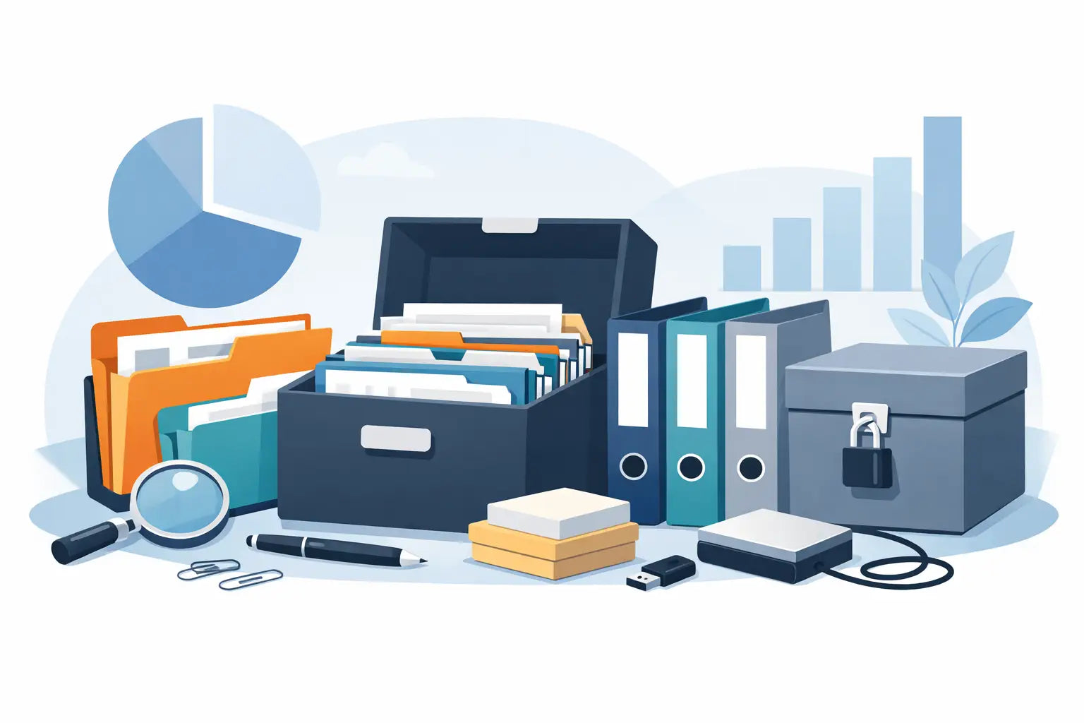 Accessori archivio documenti aziendali utili