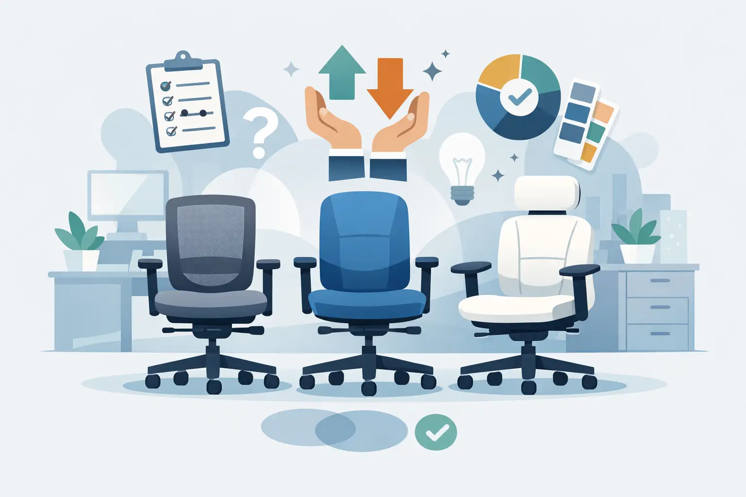 Sedie operative ufficio: come sceglierle