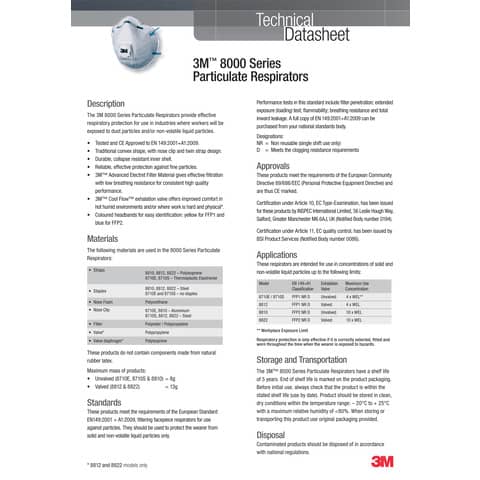 3m-respiratore-carteggiatura-mano-serie-8000-classic-ffp2-senza-valvola-conf-20-pezzi-8810
