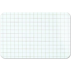 BI-OFFICE - Lavagna laptop senza cornice bifacciale con griglia 25 mm non magnetica bianca - MB8134397 - Confezione risparmio da 2 PZ