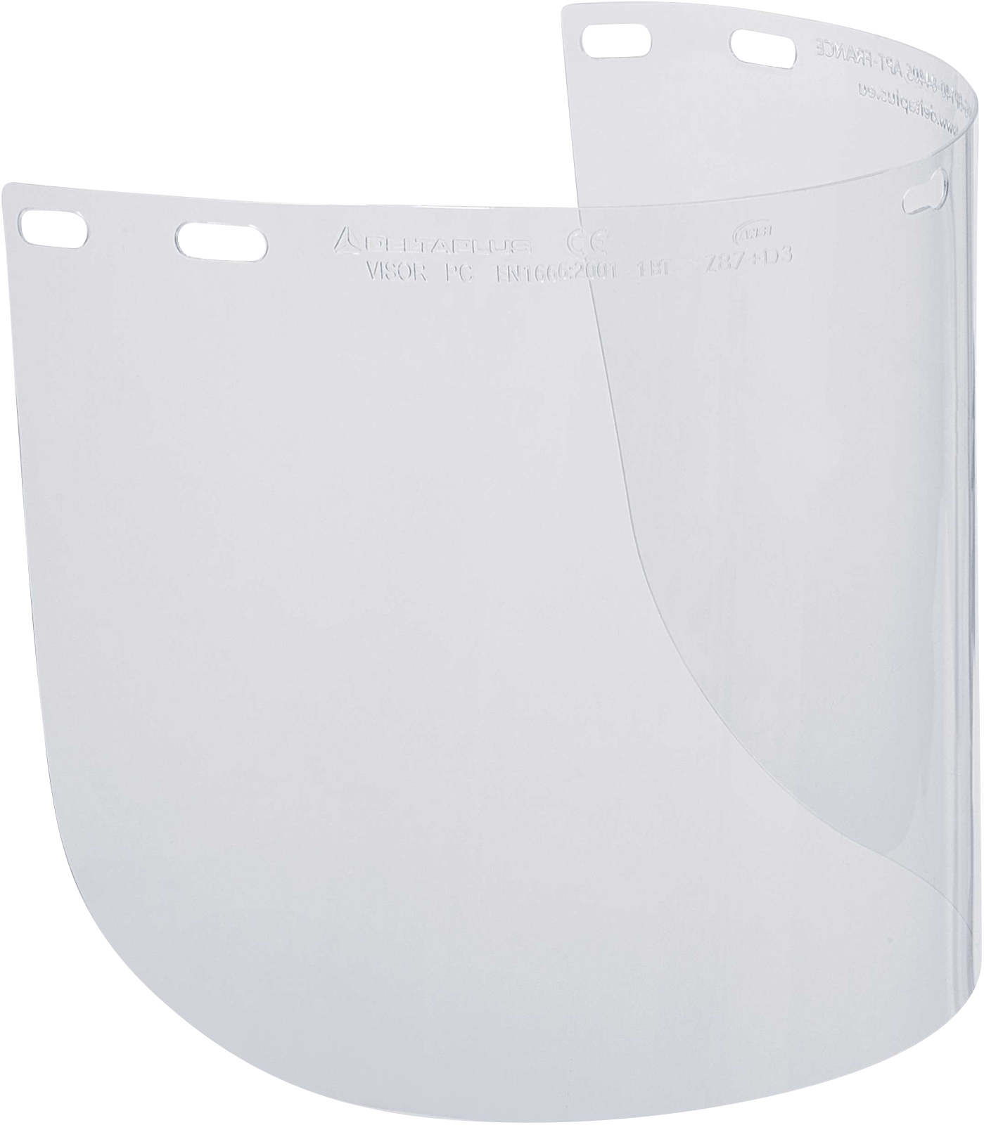 DELTA-PLUS - Kit di 2 visiere policarbonato visorpc spessore 1,1 mm - 39x20 cm delta plus trasparente - VISORPCIN