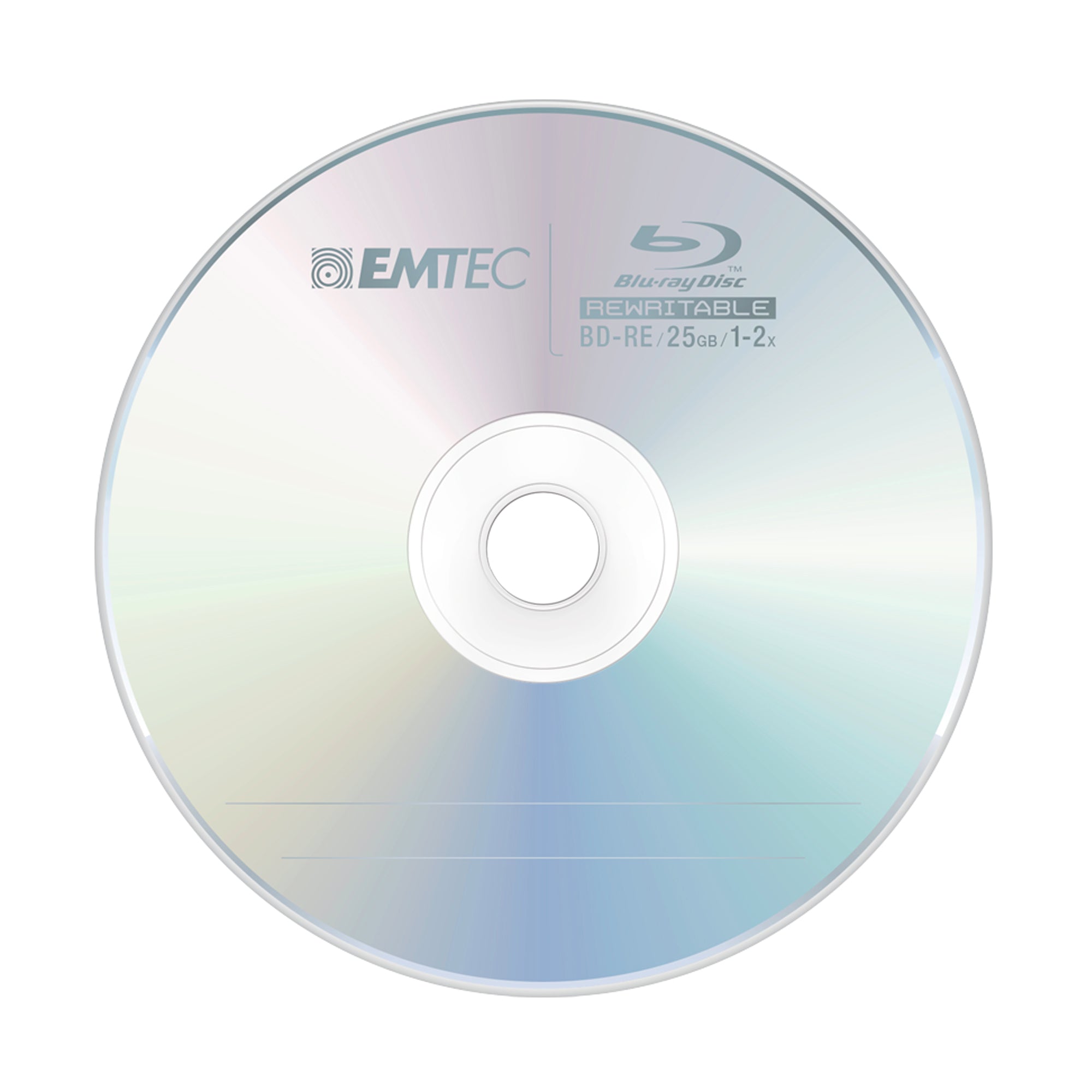 EMTEC - blue ray bd-re 1-2x _singolo - ECOBDRE2512JC - Confezione risparmio da 2 PZ