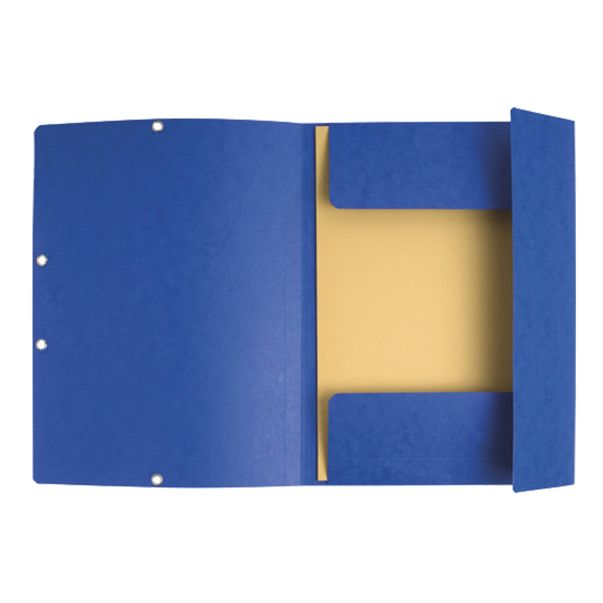 EXACOMPTA - Cartella 3 lembi c/elastico 24x32cm colori ass. 400g  - 55510E - Confezione da 50 PZ