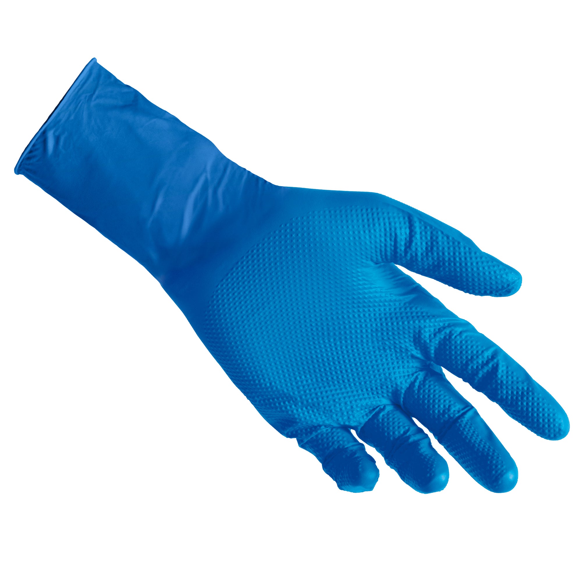 REFLEXX - Conf 50 guanti in nitrile n65 plus s/polvere taglia s blu - N65P/S