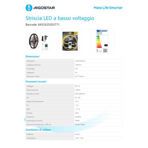 aigostar-striscia-led-basso-voltaggio-5-m-luce-calda-b10301tyr