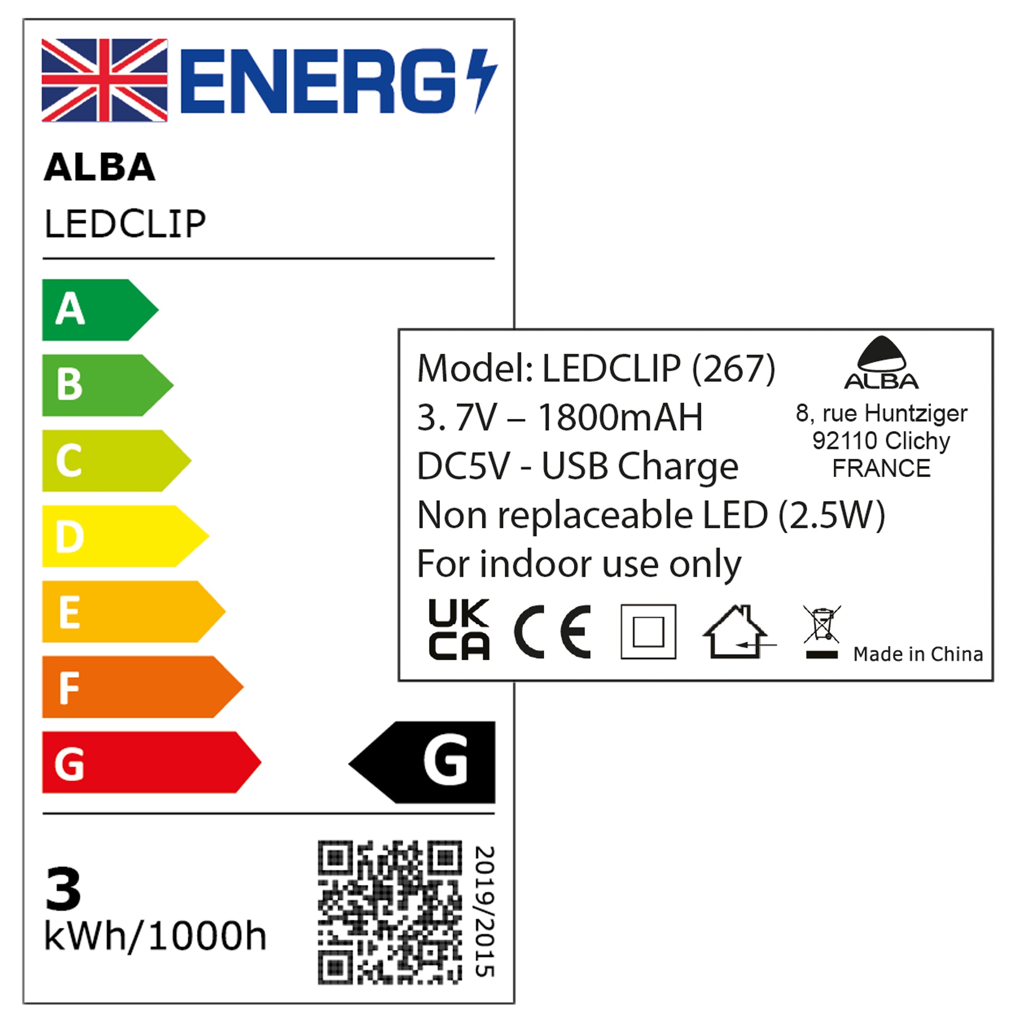 alba-lampada-ledclip-2-8w-nero