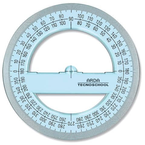 arda-goniometro-linea-tecnoschool-polistirolo-termoresistente-azzurro-trasparente-360-12-cm-405ss