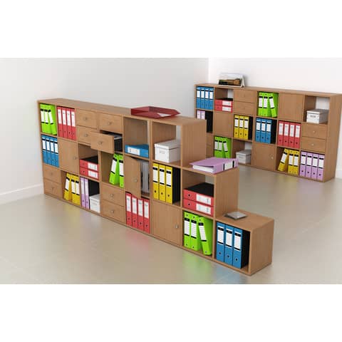 artexport-coppia-dietri-libreria-componibile-maxicolor-32-2x32-1-cm-noce-chiaro-2r-maxc-4