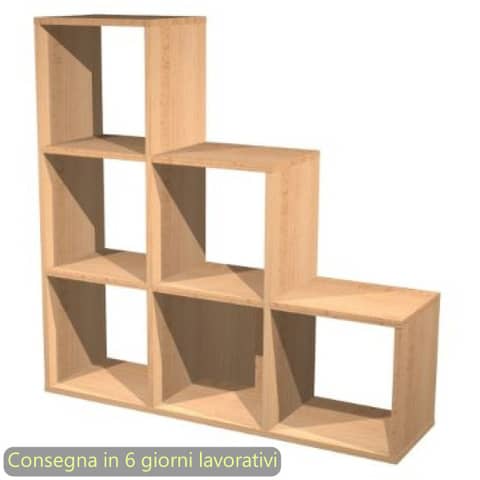 artexport-libreria-componibile-maxicolor-6-caselle-scalare-104x29-2xh-103-9-cm-faggio-6dmaxc-6