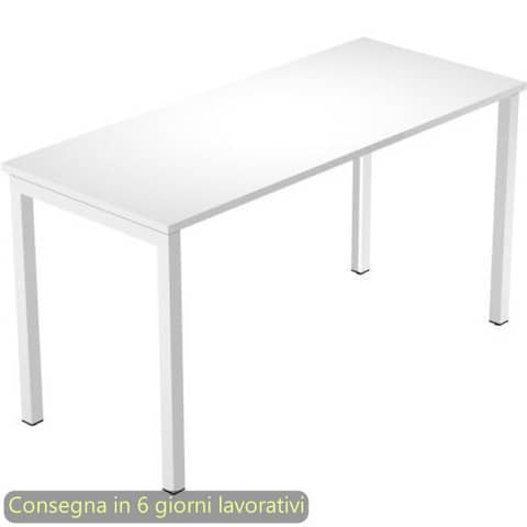 artexport-scrivania-antibatterica-piano-bianco-140x60xh-72-5-cm-gamba-sezione-quadrata-metallo-bianco-linea-venerep60-672-3-an