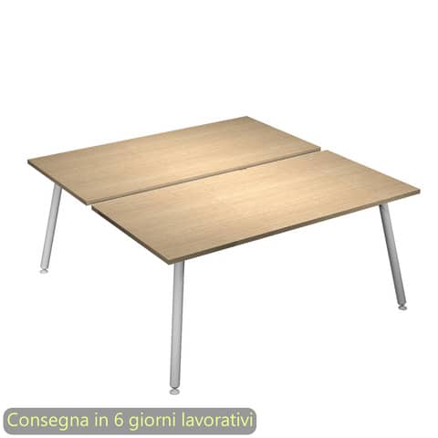 artexport-scrivania-bench-doppia-piano-rovere-180x166xh-74-4-cm-gamba-metallo-tubolare-bianca-skinny-metal-6405b-dja-c-an