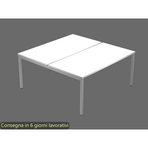 artexport-scrivania-bench-doppia-senza-divisorio-presto-venere-plus-140x164x72-5-cm-bianco-662b-nopar-3