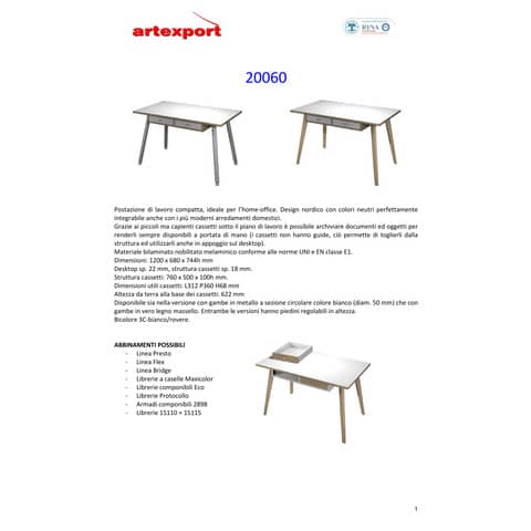 artexport-scrivania-gambe-metallo-120x60xh-74-4cm-bianco-rovere-sottopiano-2-cassetti-206-djb-an