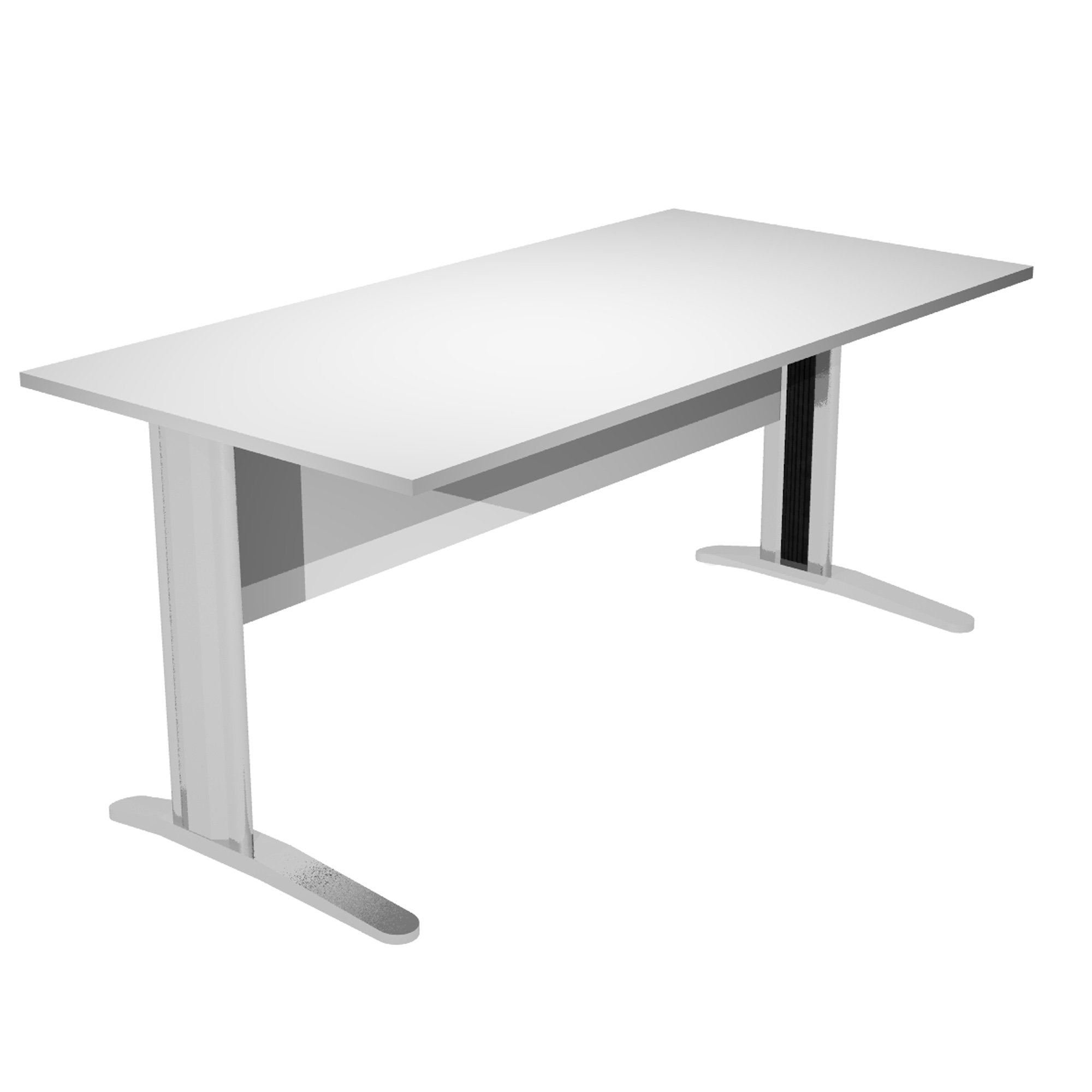 artexport-scrivania-lineare-160x80cm-grigio-fianchi-vernic-effetto-cromato-easy