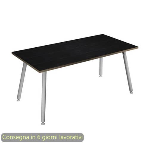 artexport-scrivania-piano-nero-venato-frassino-160x80xh-74-4-cm-gamba-metallo-tubolare-bianca-skinny-metal-6403-dja-8c-an