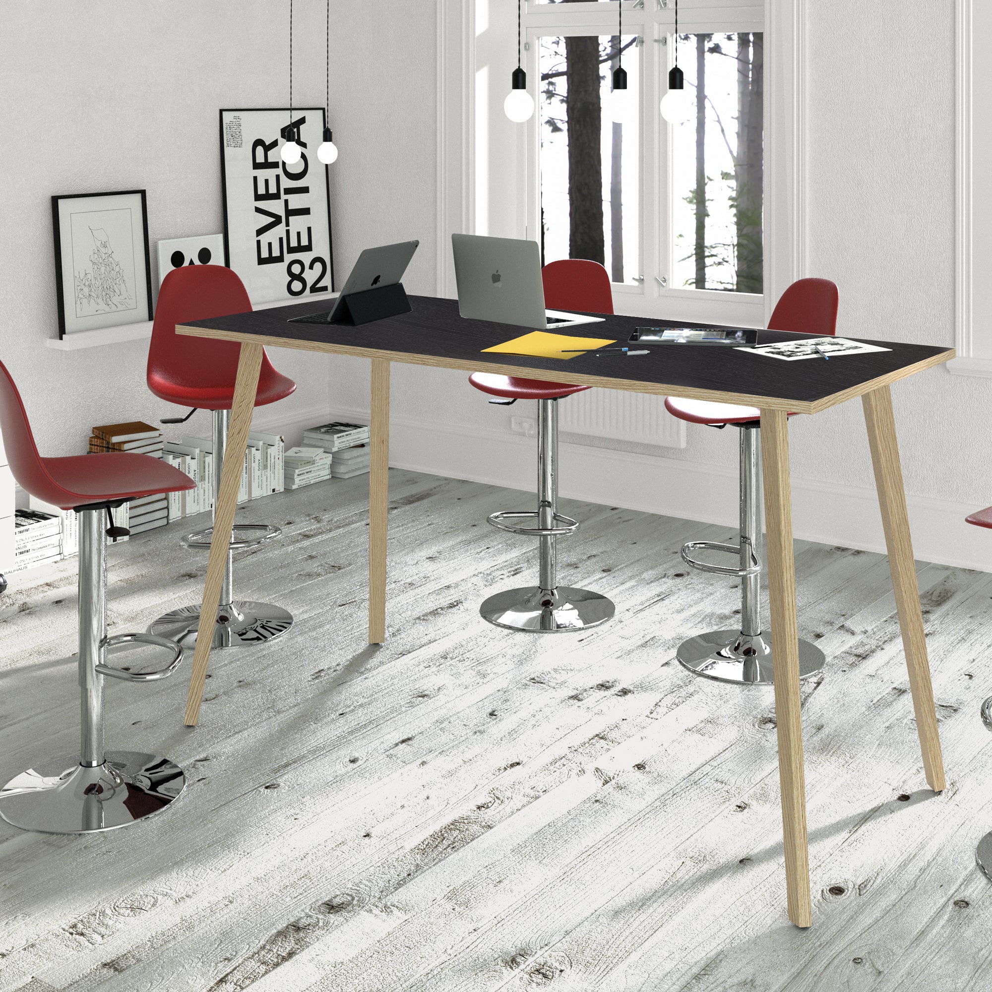 artexport-tavolo-alto-tondo-d80xh105cm-rovere-nero-venato-woody