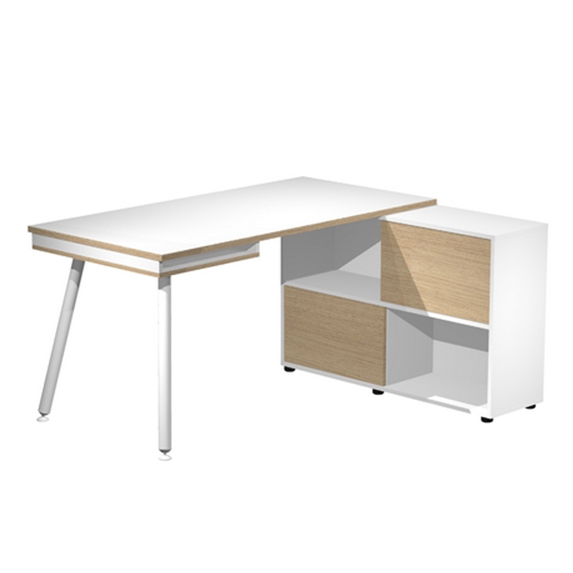 artexport-workstation-maxi-160x140xh81-5cm-gambe-metallo-bianco-rovere