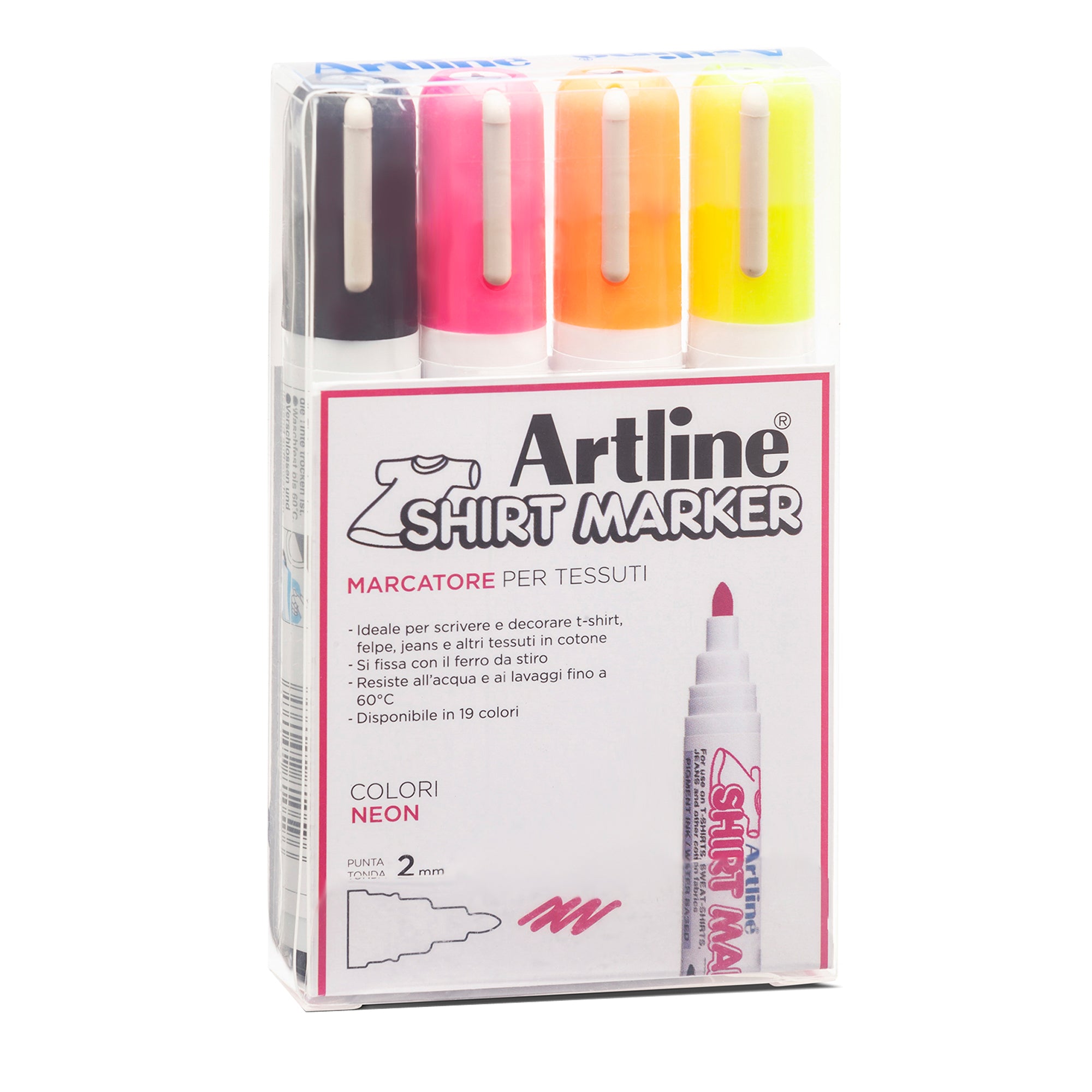 artline-ast-4-marcatori-tessuto-p-tonda-2-0mm-nero-fucsia-giallo-arancio