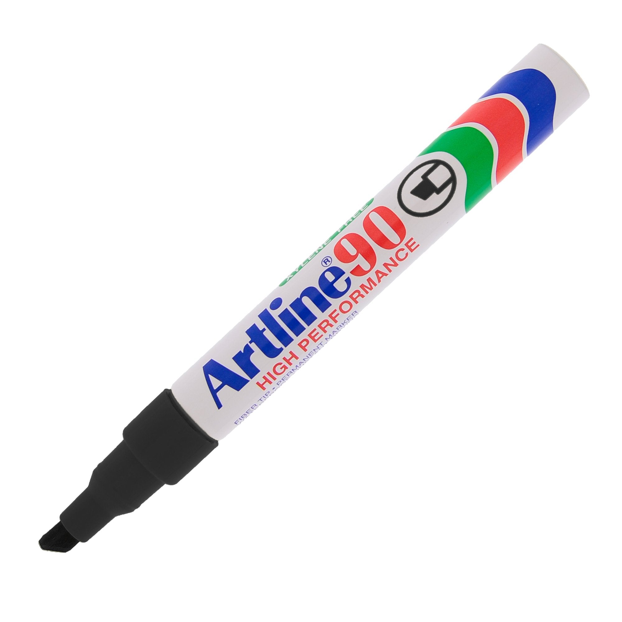 artline-marcatore-90-permanente-punta-scalpello-nero