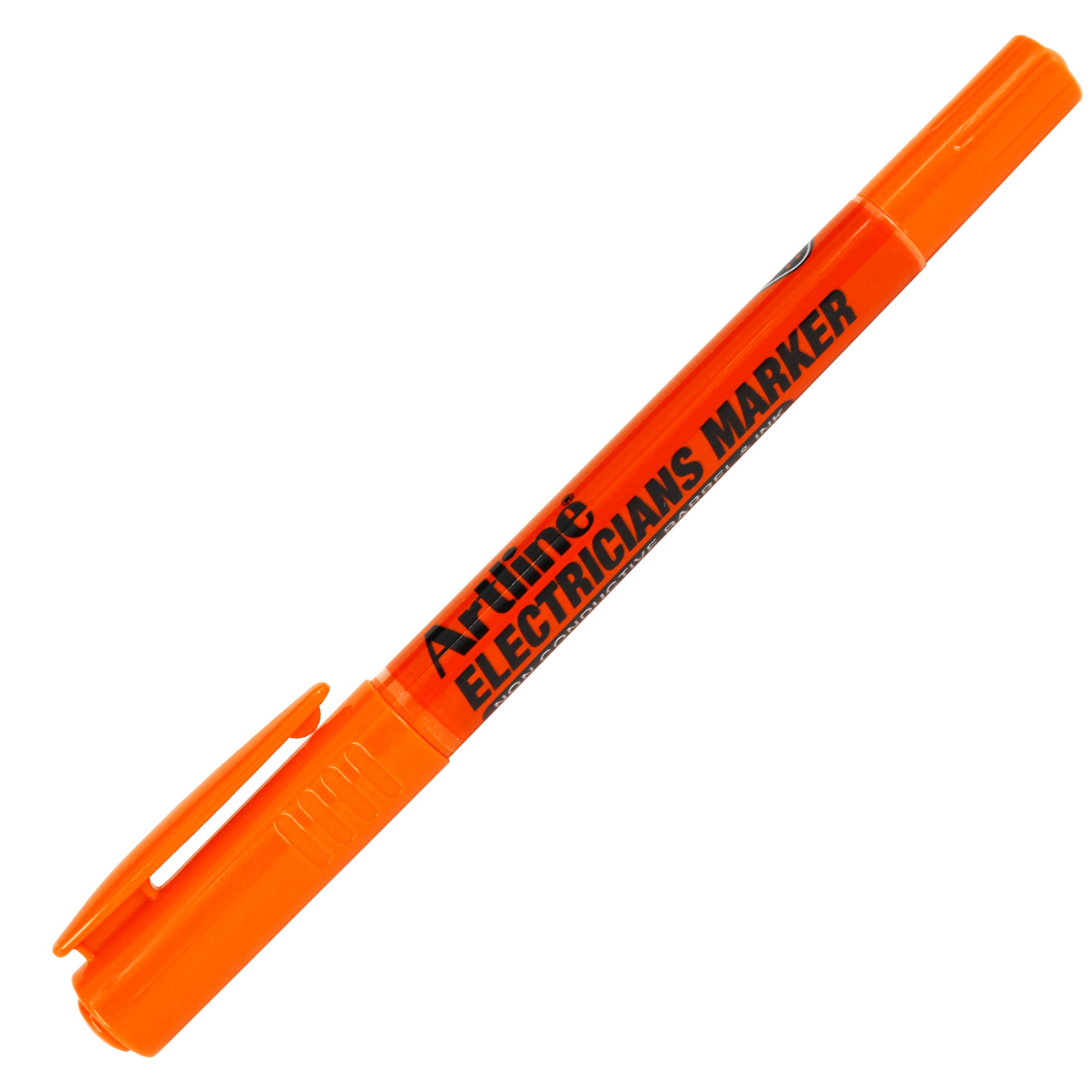 artline-marcatore-permanente-doppia-punta-0-4-1mm-elettricisti-arancione