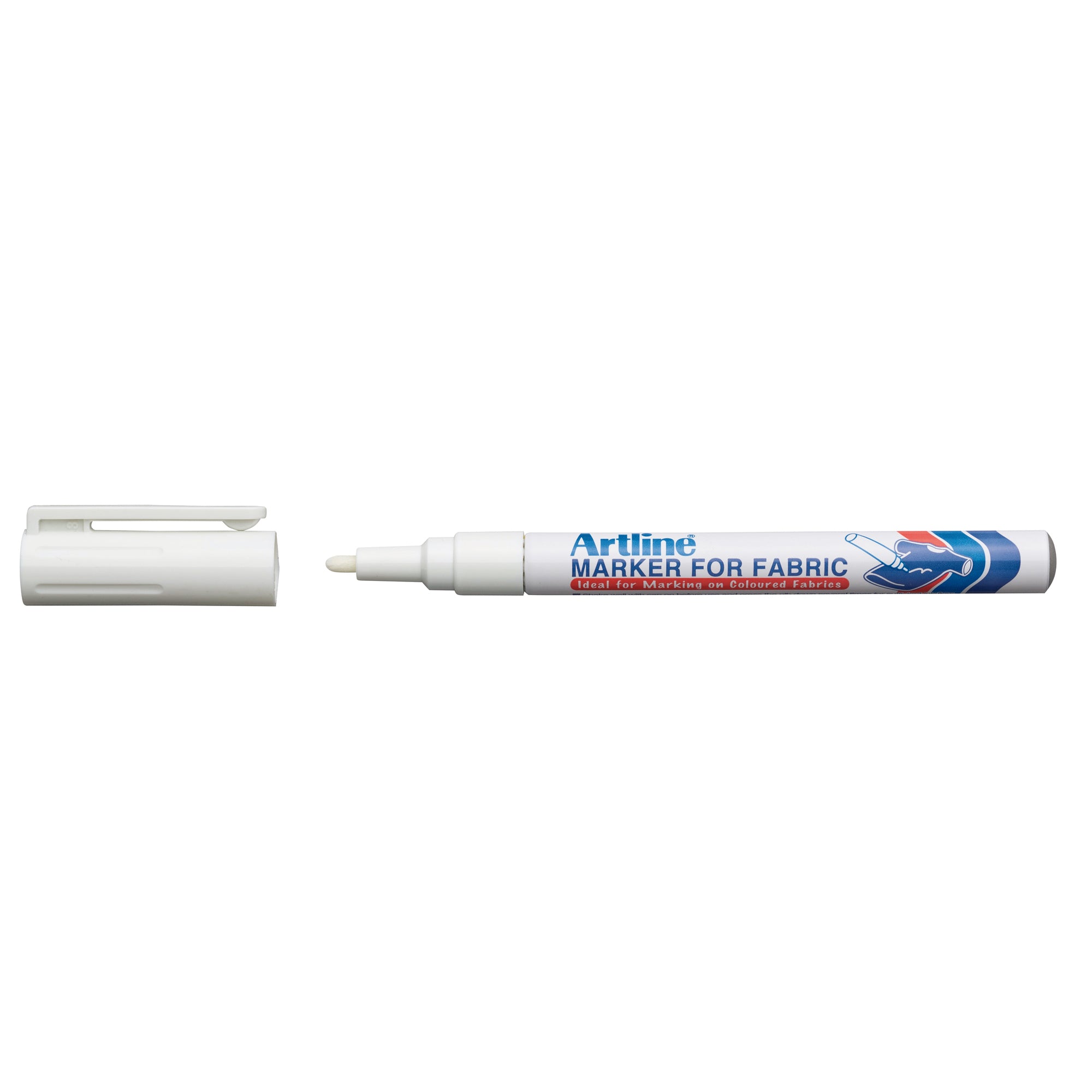 artline-marcatore-tessuto-punta-tonda-1-2mm-bianco