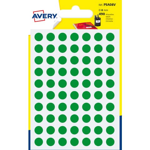 avery-blister-490-etichetta-adesiva-tonda-psa-verde-d8mm