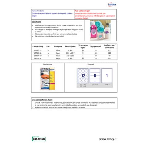 avery-etichette-permanenti-a4-210x297-mm-bianco-lucido-laser-1-et-foglio-conf-40-fogli-l7767-40