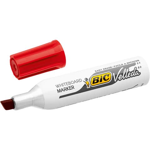 bic-marcatore-lavagne-bianche-velleda-1781-punta-scalpello-3-3-4-6-mm-rosso-9402961