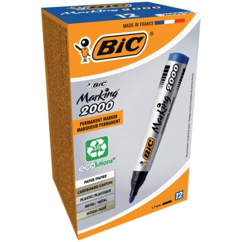 bic-marcatore-permanente-marking-2000-punta-conica-4-95-mm-blu-8209143