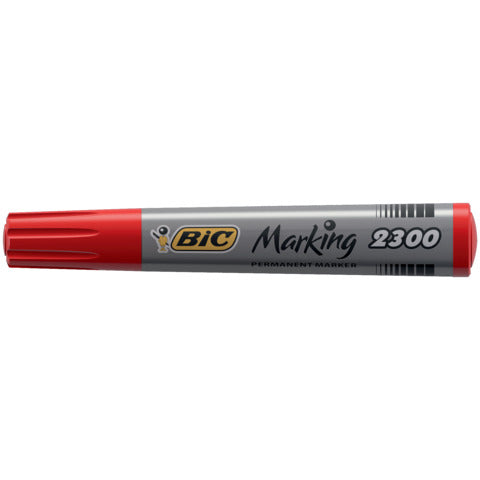 bic-marcatore-permanente-marking-2300-punta-scalpello-3-7-5-5-mm-rosso-8209243