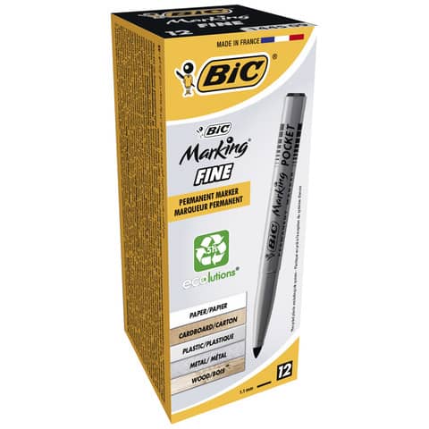 bic-marcatore-permanente-marking-pocket-1445-punta-conica-1-mm-nero-8209022