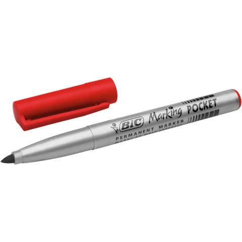 bic-marcatore-permanente-marking-pocket-1445-punta-conica-1-mm-rosso-8209002