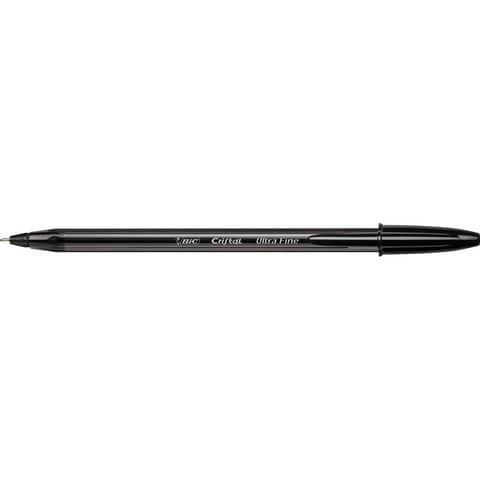 bic-penna-sfera-cappuccio-cristal-exact-0-7-mm-nero-992603