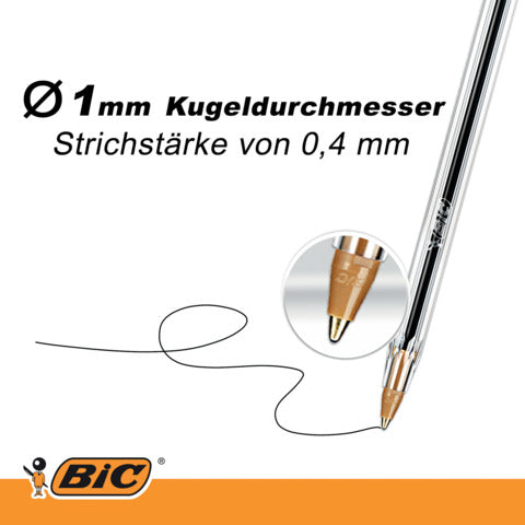 bic-penna-sfera-cristal-m-1-mm-rosso-conf-50-pezzi-8373619