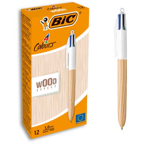 bic-penna-sfera-scatto-4-colours-1-mm-wood-508964