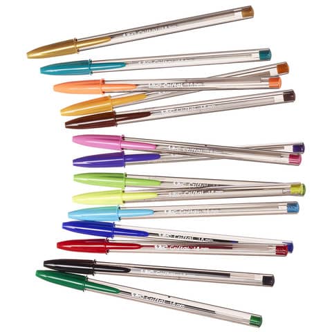 bic-penne-sfera-cappuccio-cristal-large-multicolour-1-6-mm-assortiti-conf-15-pezzi-964899