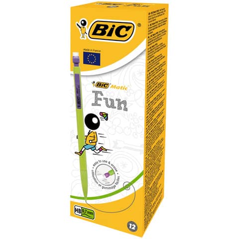 bic-portamine-matic-fun-0-7-mm-hb-assortiti-scatola-12-8209602