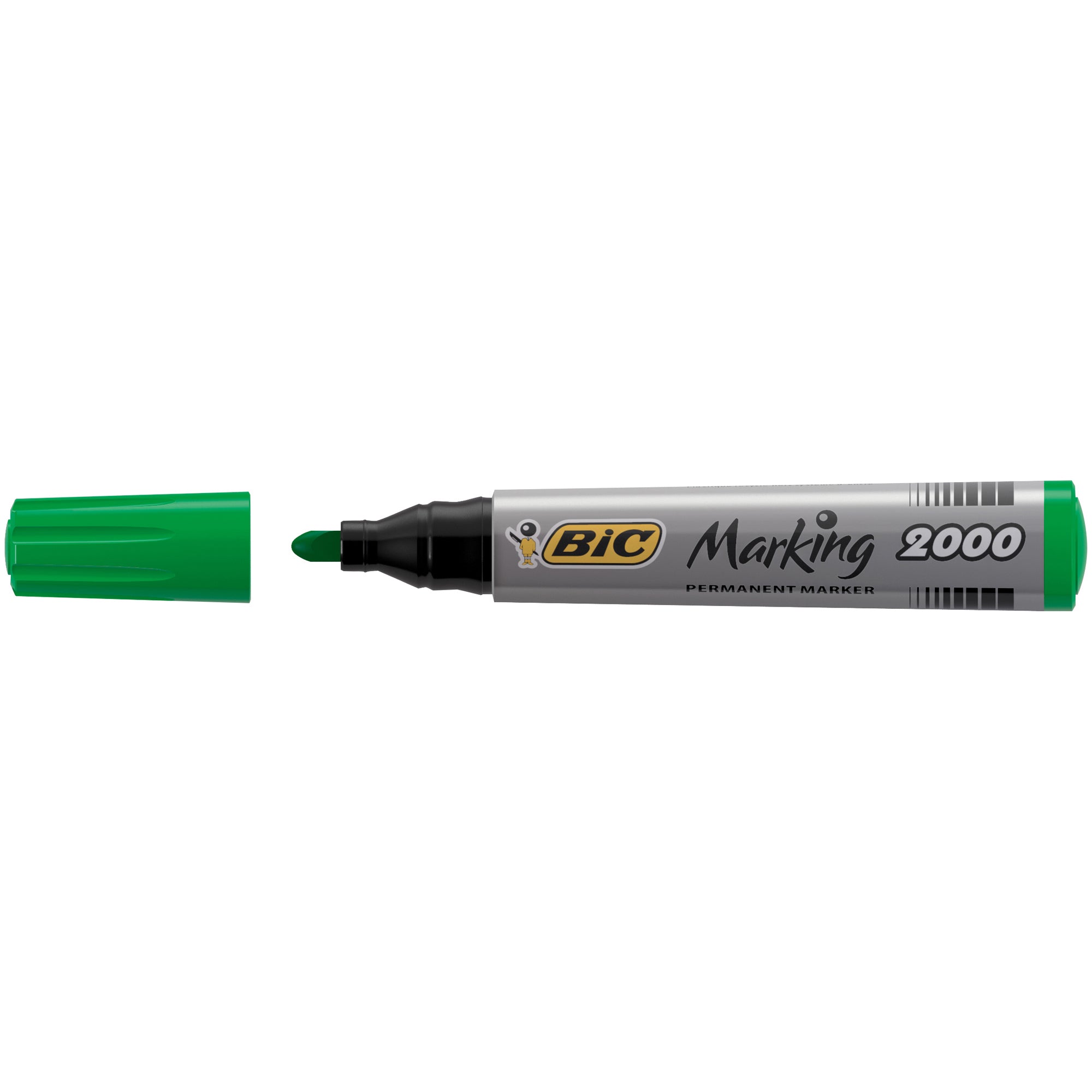 bic-scatola-12-marcatori-2000-verde-p-tonda-permanente