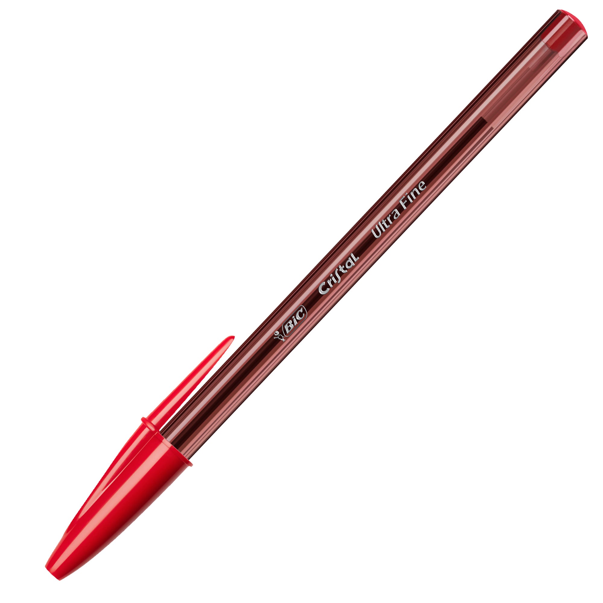 bic-scatola-20-penna-sfera-cappuccio-cristal-exact-0-7mm-rosso