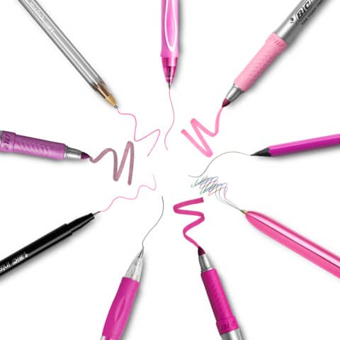 bic-set-penne-pink-purple-trousse-rosa-metallizzato-modelli-colori-assortiti-conf-9-pezzi-9642801
