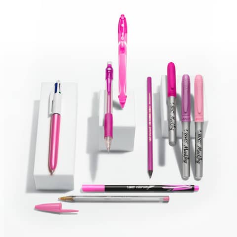 bic-set-penne-pink-purple-trousse-rosa-metallizzato-modelli-colori-assortiti-conf-9-pezzi-9642801