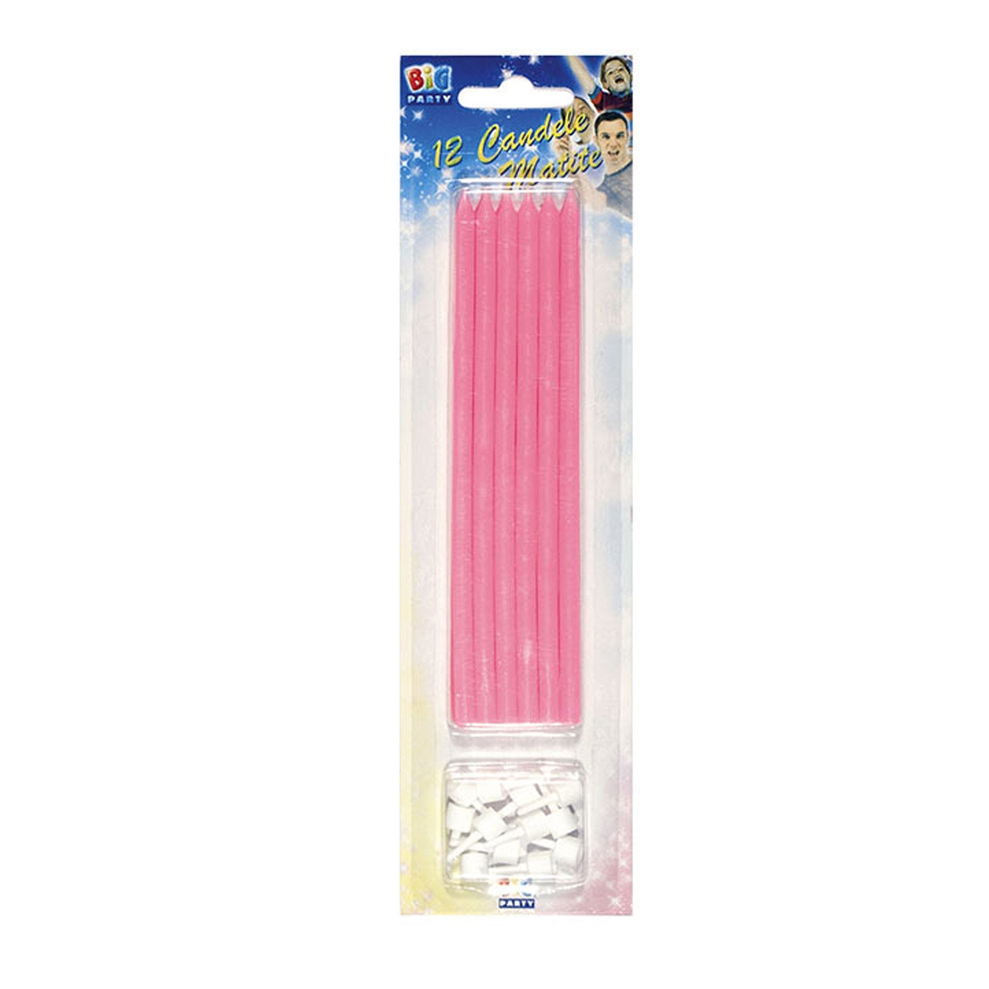 big-party-12-candeline-matite-15cm-rosa