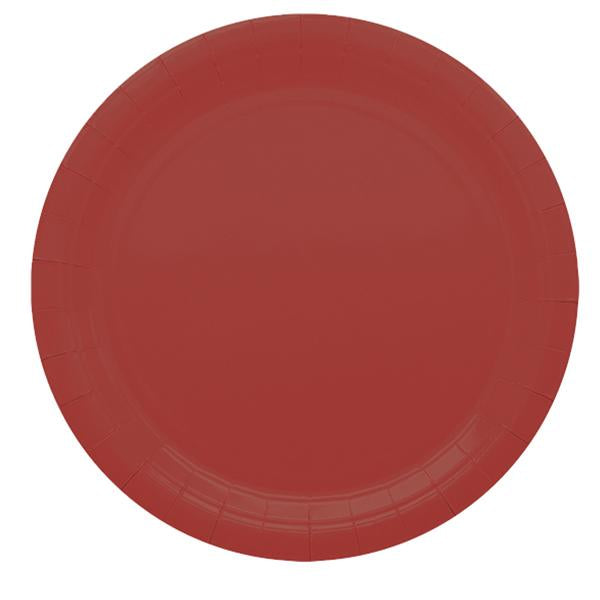 big-party-25-piatti-piani-d24cm-ecocolor-biodegradabile-rosso-intenso