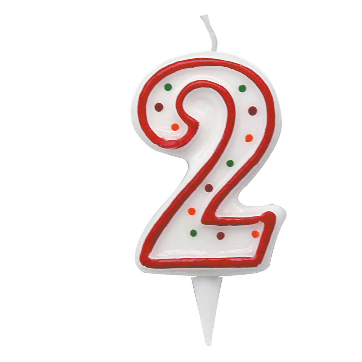 big-party-candelina-zuccherino-numero-2-h-8-5cm