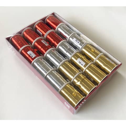 bolis-rotolino-nastro-lucido-10x10-mt-colori-lucidi-natalizi-conf-20-pz-65011073499